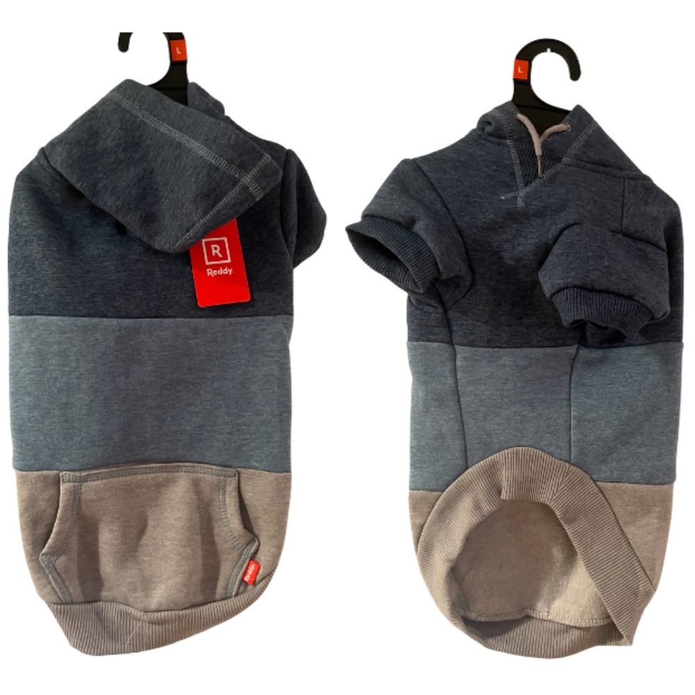 Reddy Navy/Grey Dog Hoodie